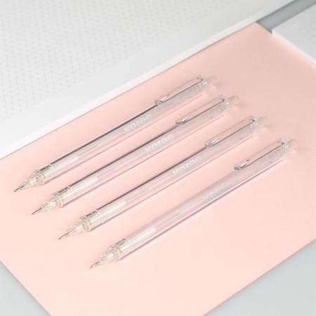 Карандаш механический прозрачный Kores 0.5 мм