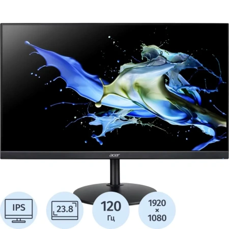 Монитор Acer Vero 23,8'' чёрный (CB242YGbir)