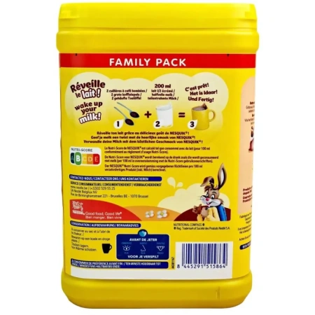 Какао-напиток Nesquik 900 г