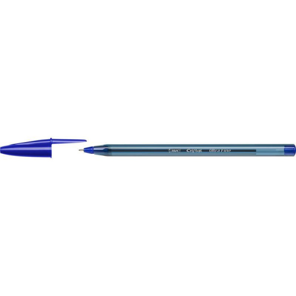 Ручка шариковая неавтоматическая BIC Cristal Exact синяя (толщина линии  0.28)