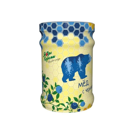 Мед Ягоды Карелии с черникой 320 г