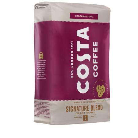 Кофе в зернах Costa Coffee Signature Blend 1 кг