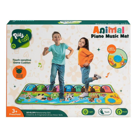 Игра развивающий коврик Музыкальные зверята