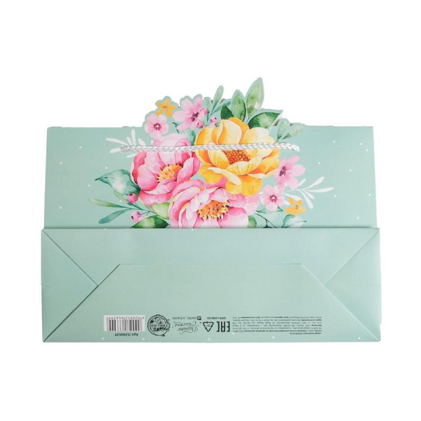 Пакет подарочный бумажный Для тебя (30x23х10 см)