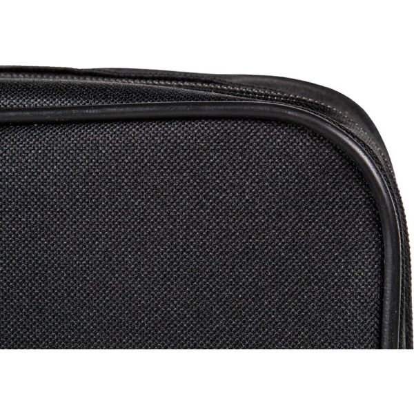 Папка-портфель тканевая Attache A4 черная (360x80x270 мм, 1 отделение)