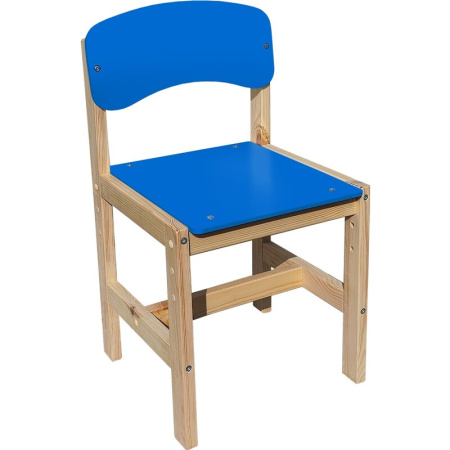 Стул детский Ростик регулируемый (синий, рост 1-3)