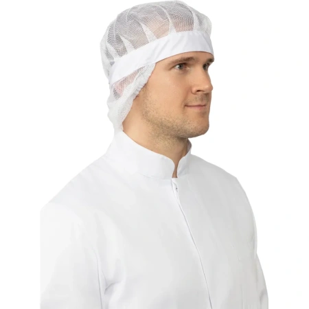 Шапочка белая универсального размера
