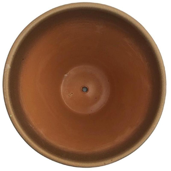 Горшок Вещицы коричневый (14.5х14.5х13 см)