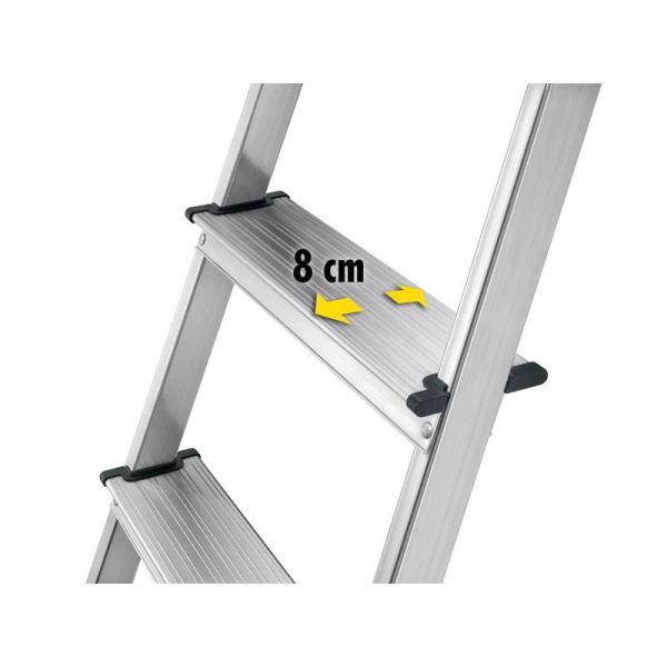 Стремянка алюминиевая 5 ступеней Hailo L60 8160-507