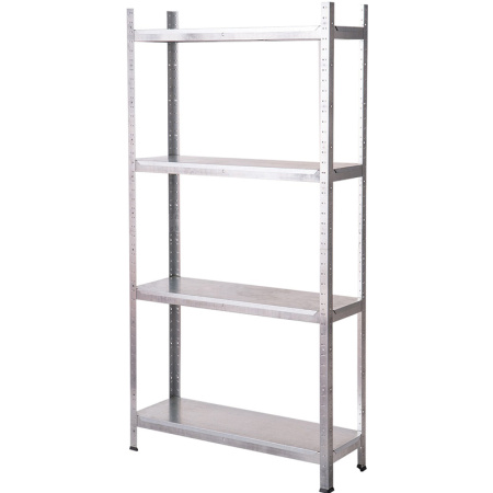Стеллаж металлический HIT оцинкованный (4 полки, 912х300х1824 мм)