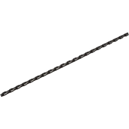 Пружины для переплета пластиковые 6 мм черные (100 штук в упаковке)