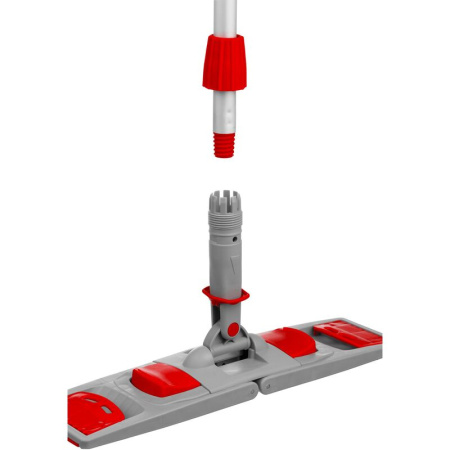 Держатель для мопов Luscan Professional 50х11 см пластик красный