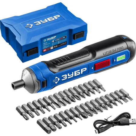 Отвертка аккумуляторная Зубр PSD-4S