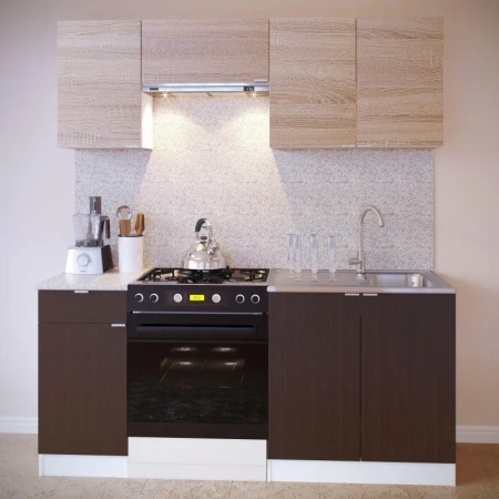 Шкаф настенный Сокол ПН-04 (дуб сонома, 400x300x600 мм)