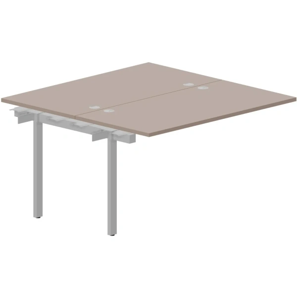 Стол письменный Strike UNN2TPG147TRAL 2 рабочих места (тортора,  1380х680х750 мм)