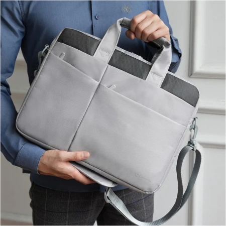 Сумка для ноутбука 14 Lamark L244 серая