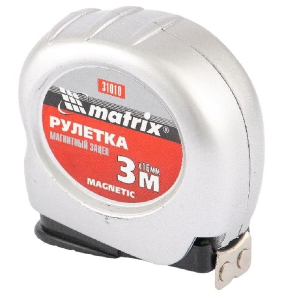 Рулетка Matrix Magnetic 3 м x 16 мм (31010)