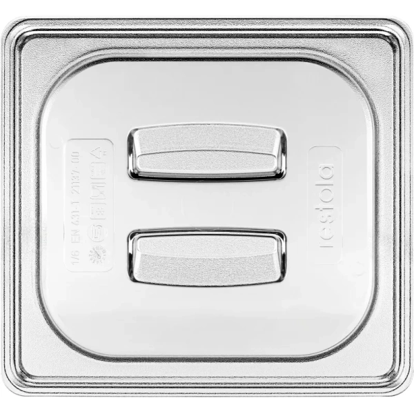 Крышка для гастроёмкости Restola GN 1/6 17.6х16.2 см поликарбонат