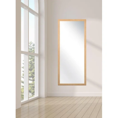 Зеркало настенное Комус Мебель НБ69 (бежевый, 600х1400 мм)