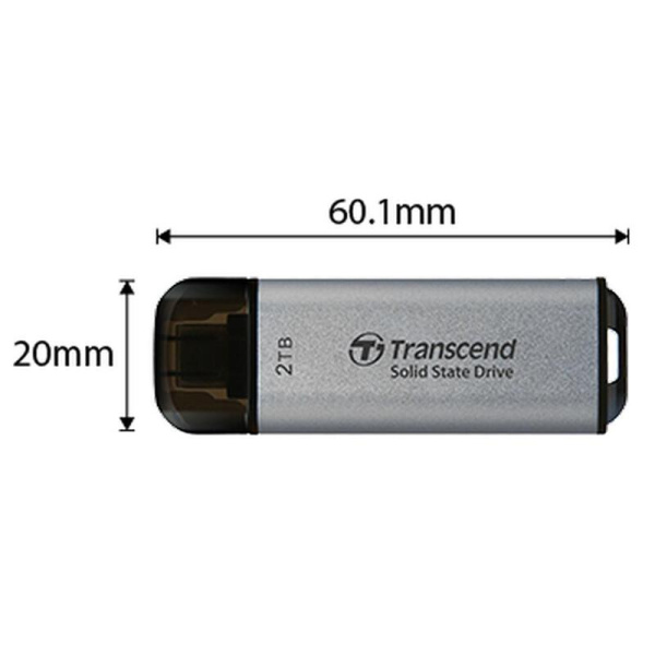 Внешний жесткий диск SSD Transcend ESD300 512 GB (TS512GESD300S)