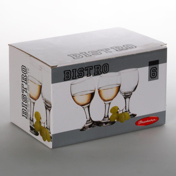 Набор бокалов для вина (сауэр) Pasabahce Бистро 175 мл (6 штук в  упаковке)