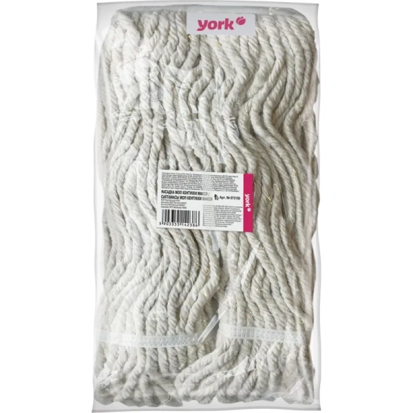 Насадка МОП для веревочной швабры York Кентукки Макси хлопок/полиэстер  31x30 см