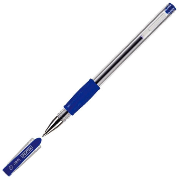 Ручка гелевая Attache Town синяя (толщина линии 0,5 мм)