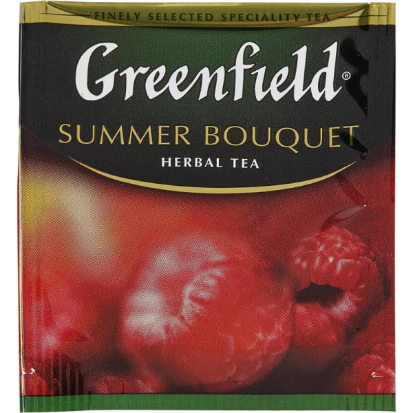 Чай Greenfield Summer Bouquet черный фруктово-ягодный 25 пакетиков