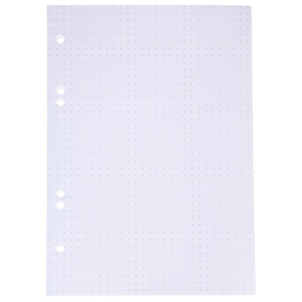 Сменный блок для тетрадей Hatber Premium А5 80 листов в точку белый