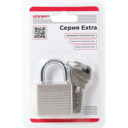 Замок навесной Аллюр ВС1Ч-032 32 мм хром