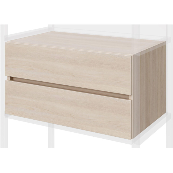 Шкаф- пенал для документов Easy to lead K-Loft 241H030 закрытый дуб  скандинавский 618х378х324 мм