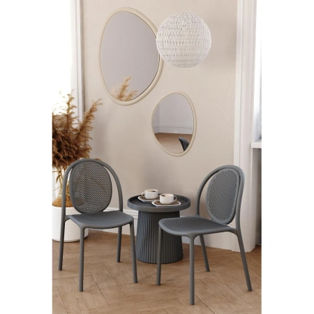 Стул Sheffilton SHT-S172 тёмно-серый (пластик)