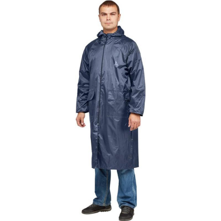 Плащ влагозащитный Тайфун синий (размер 44-46, рост 182-188)