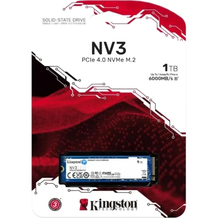 SSD накопитель Kingston NV3 1 ТБ (SNV3S/1000G)