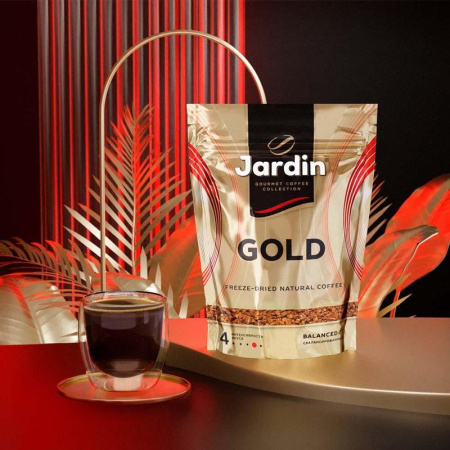 Кофе растворимый Jardin Gold 75 г (пакет)