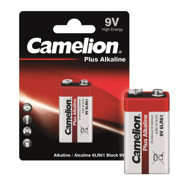 Батарейка крона Camelion Plus