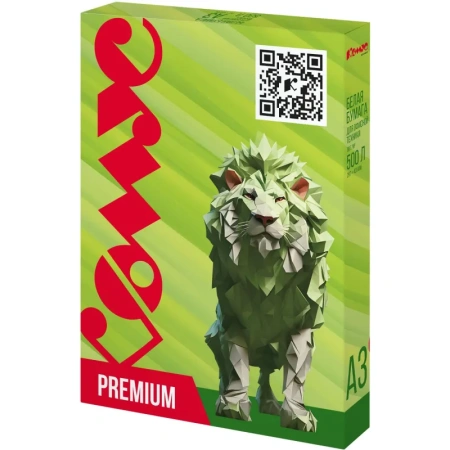 Бумага для офисной техники Комус Документ Premium (А3, марка A, 80 г/кв.м, 500 листов)