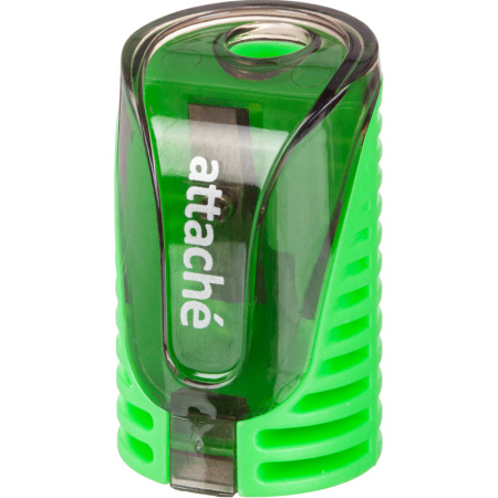 Точилка для карандашей Attache с контейнером пластиковая