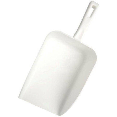 Совок ручной FBK 160x360 мм пластиковый белый