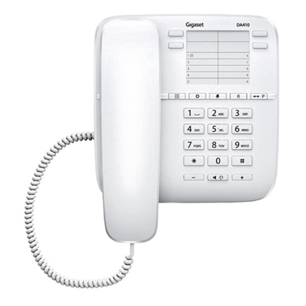 Телефон проводной Gigaset DA310 белый