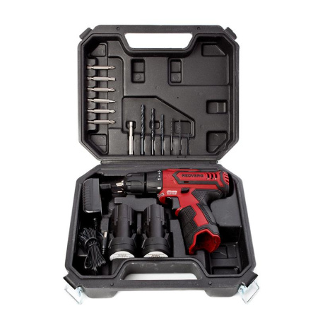 Шуруповерт аккумуляторный Redverg RD-SD10L/2Y (6628688)