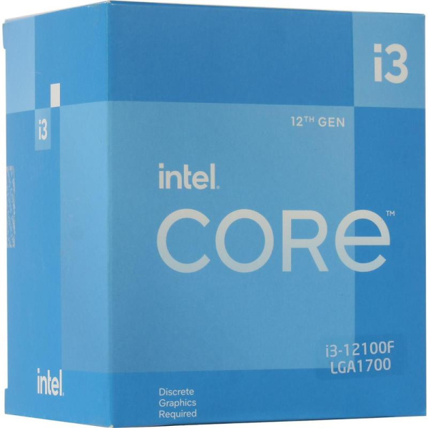Процессор Intel Core i3 12100F Box (BX8071512100F)