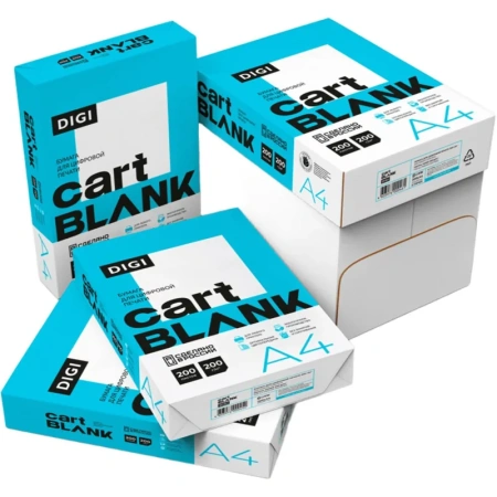 Бумага для цветной лазерной печати Cartblank Digi (А4, 200 г/кв.м, 200  листов)