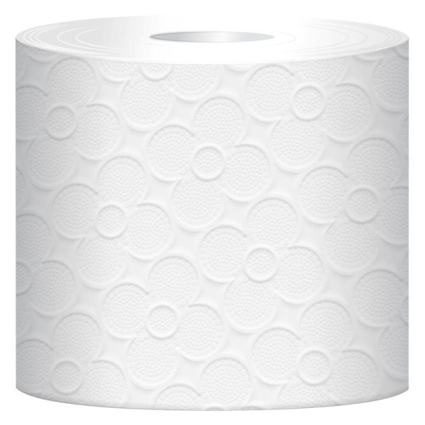 Бумага туалетная Familia Plus 2-слойная белая 20.4 метра (8 рулонов в упаковке)