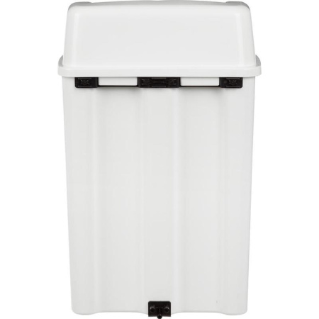 Корзина для мусора Luscan Professional настенная 23 л белая (артикул производителя 3521W)