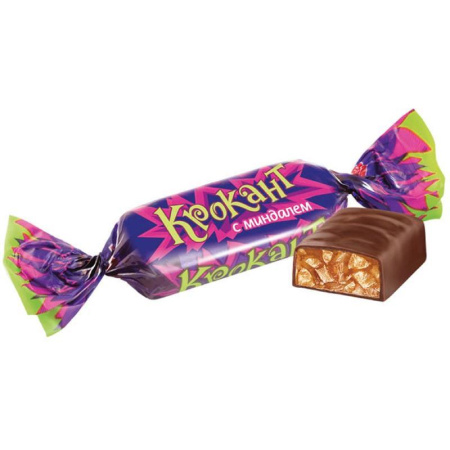 Конфеты шоколадные Яшкино Крокант 500 г Конфеты шоколадные Яшкино Крокант 500 г