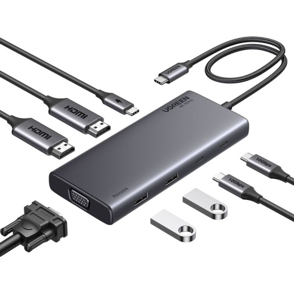 Разветвитель USB Ugreen CM639 (35588)