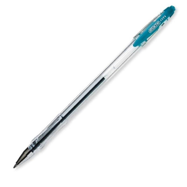 Ручка гелевая Attache City зеленая (толщина линии 0,5 мм)