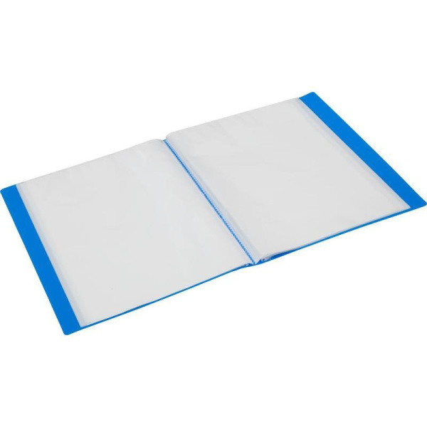 Папка файловая на 60 файлов Attache синяя