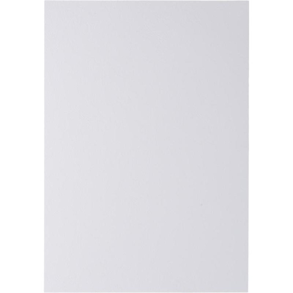 Обложки для переплета картонные ProMega Office белые, кожа А3, 230г/м2, 100шт/уп